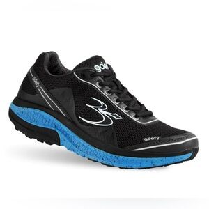 Gravity Defyer G-Defy Mighty Walk Athletic Running Sneakers Black/Blue Sz 11